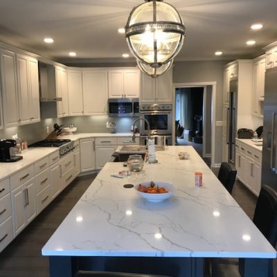 Modern kitchen after fresh renovation
