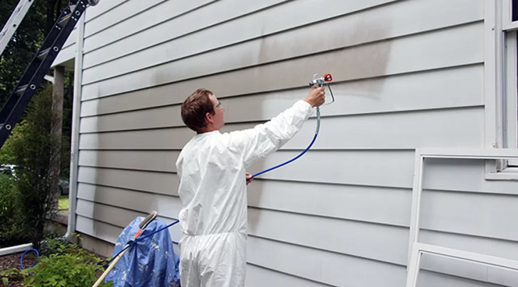 House Siding Painting